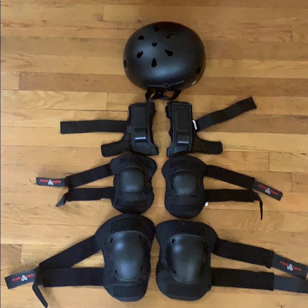 Skater Biker Unisex Full Protection Gear 4 PACK